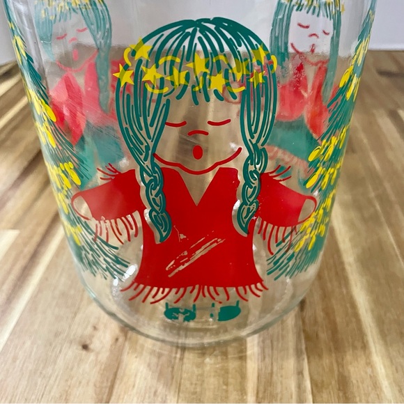 Christmas Carolers Around A Christmas Tree Jar with Red Lid Native American - Picture 5 of 12